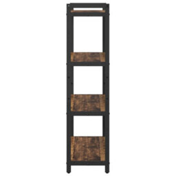 Berkfield Modern Bookcase Old Wood 80 X 30 X 118 Cm Engineered Wood - thumbnail 6