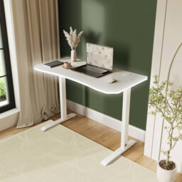 X Rocker Xr Living Oka 140Cm Office Desk With Wireless Charging -White - thumbnail 1