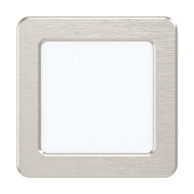 Satin Nickel Steel 5.5W Led Flush Downlight For Walls And Ceilings - image 1