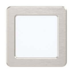 Satin Nickel Steel 5.5W Led Flush Downlight For Walls And Ceilings - thumbnail 1