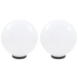 Led Bowl Lamps 2 Pcs Spherical 30 Cm For Gardens, Patios, Paths And Yards - thumbnail 2