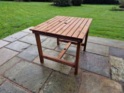 Churnet Valley Garden Furniture Ltd Churnet Valley Garden Furniture Valley 99Cm Table - thumbnail 6
