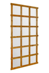 Mirroroutlet The Trellis Garden Large Wooden Wall Fence Or Leaner Mirror 180Cm X 92Cm - thumbnail 3