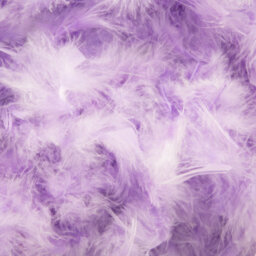 Happy Homewares Eye-Catching And Modern Small Lilac Feather Decorated Pendant Lighting Shade - thumbnail 4