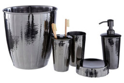 Orsina Black Nickel Finish Toothbrush Holder - thumbnail 4
