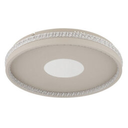 Luminosa Lighting Luminosa Shirley 40Cm Semi Flush Ceiling Light Matt Sand Led 2700/6500K - thumbnail 3