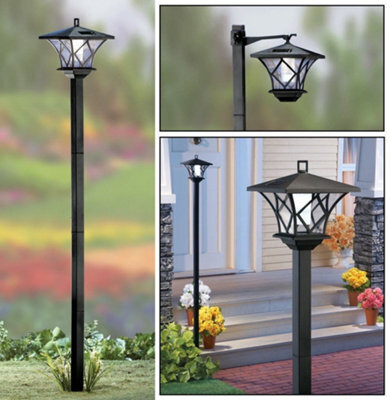 "Taylor & Brown 2 Pack 59"" Solar Hanging Lamp Vintage Waterproof Outdoor Solar Post Light For Garden, Pathway, Driveway" - image 1