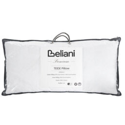 Wyld And Coco Luxenest Low Bed Pillow White Duck Feather And Down 40 X 80 Cm - Low Profile 7Cm Loft - thumbnail 5