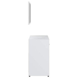 Vidaxl Bathroom Furniture Set White Engineered Wood - thumbnail 6