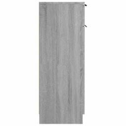Walplus Bathroom Cabinet Grey Sonoma 32X34X90 Cm Engineered Wood - thumbnail 7