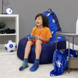 CHELSEA FOOTBALL CLUB Chelsea Blueday Rocker Bean Chair - thumbnail 2