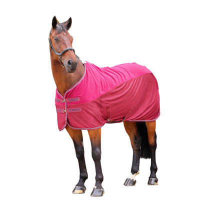 Tempest Original Mesh Horse Cooler Rug Maroon (75In) - image 1