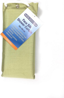 Euroshowers Faux Silk 180 X 180Cm - Sage