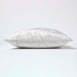 Homescapes Champagne Luxury Crushed Velvet Cushion Cover, 45 X 45 Cm - thumbnail 3