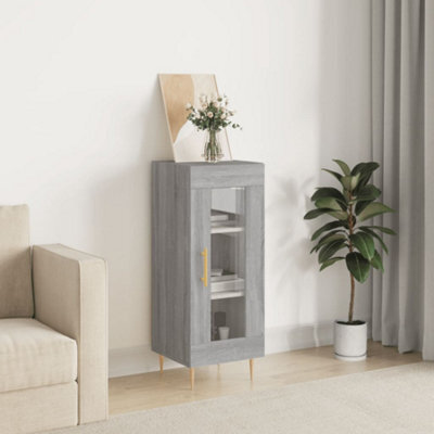 Berkfield Sideboard Grey Sonoma 34.5X34X90 Cm Engineered Wood - image 1