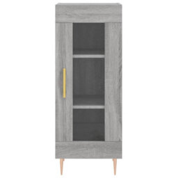 Berkfield Sideboard Grey Sonoma 34.5X34X90 Cm Engineered Wood - thumbnail 5