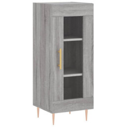 Berkfield Sideboard Grey Sonoma 34.5X34X90 Cm Engineered Wood - thumbnail 2