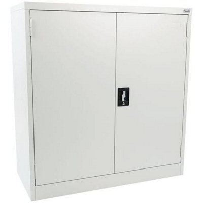 Single-Unit Cabinet 450X1000X1060 mm Grey - Manutan Expert - image 1