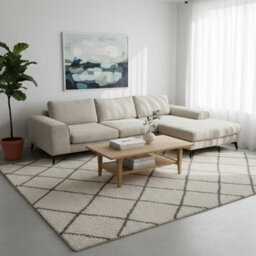 Abakus Direct Venice Chenille Corner Sofa In White Right Facing With Deep Seats And Extra-Wide Padded Arms - thumbnail 4