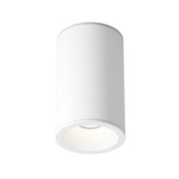 Luminosa Lighting Luminosa Zoom 10.5Cm Round Outdoor Surface Mounted Downlight White Ip65 1Xgu10 - thumbnail 1