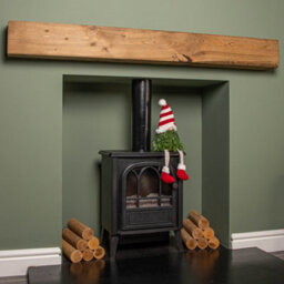 Samuel Alexander 48Cm Red And White Christmas Tree Sitting Gonk With Dangly Legs And Striped Hat - thumbnail 2