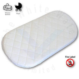 TheWhiteWater Limited Moses Basket Mattresses Baby Toddler Mosses Pram Mattress Moses Mattress 74 X 36 X 3.5 Cm - thumbnail 4