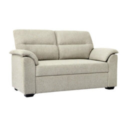 Tivoli 2 Seater Pull-Out Sofa Bed In Luxury Boucle Woven Fabric Oatmeal - thumbnail 9