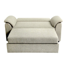 Tivoli 2 Seater Pull-Out Sofa Bed In Luxury Boucle Woven Fabric Oatmeal - thumbnail 6