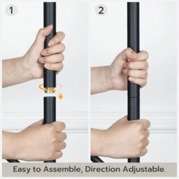 Freestanding Coat Stand Rack Hallway With 8 Hooks - thumbnail 5