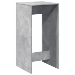 Berkfield Bar Table Concrete Grey 51X50X103.5 Cm Engineered Wood - thumbnail 2