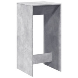 Berkfield Bar Table Concrete Grey 51X50X103.5 Cm Engineered Wood - thumbnail 6