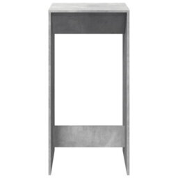 Berkfield Bar Table Concrete Grey 51X50X103.5 Cm Engineered Wood - thumbnail 4