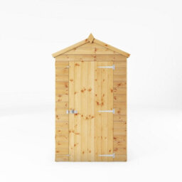 Waltons 6X4 Shiplap Apex Wooden Shed Customisable Layout Tongue And Groove Floor Single Door Felt Included - thumbnail 3