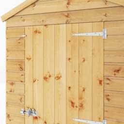 Waltons 6X4 Shiplap Apex Wooden Shed Customisable Layout Tongue And Groove Floor Single Door Felt Included - thumbnail 6