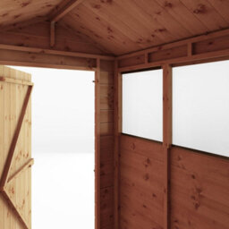 Waltons 6X4 Shiplap Apex Wooden Shed Customisable Layout Tongue And Groove Floor Single Door Felt Included - thumbnail 7