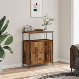 Berkfield Sideboard Old Wood 70X30X80 Cm Engineered Wood - thumbnail 3