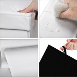 Songmics Large Storage Ottoman Toy Chest, Indoor Benches, Storage Organizer, Spacious, White - thumbnail 6