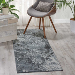 Grey Luxurious Modern Abstract Easy To Clean Rug For Bedroom & Living Room-117Cm X 178Cm - thumbnail 2