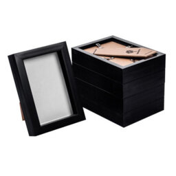"Nicola Spring 4 X 6"" Photo Frames - Black - 3D Photo Frame Picture Frame Box Portrait Display Case (17.5 X 12.5Cm) Set Of 5" - thumbnail 1