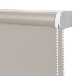 GoodHome Boreas Corded Pearl Grey Blackout Roller Blind (W)90Cm (L)180Cm - thumbnail 4