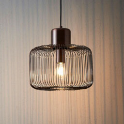 Hanging Ceiling Pendant Light Antique Copper Wire Shade Modern Lamp Bulb Holder - thumbnail 4