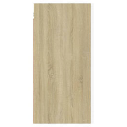 Berkfield Tv Cabinet White And Sonoma Oak 30.5X30X60 Cm Engineered Wood - thumbnail 9