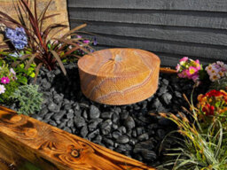 Outdoor Living UK 38Cm Sandstone Millstone  Tn/96038-M1.a.g0.p - thumbnail 4