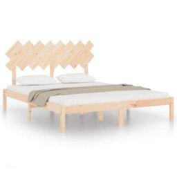Berkfield Bed Frame 160X200 Cm Solid Wood - thumbnail 2