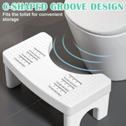 Toilet Squatty Step Stool Bathroom Potty Squat Aid - thumbnail 4