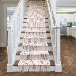 Aperol Spritz Stair Runner - Reversible, Durable & Hardwearing Carpet For Stairs & Staircases, Multiple Lengths - thumbnail 7