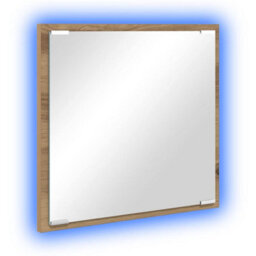 Walplus Led Bathroom Mirror Wall-Mounted Artisan Oak 40 X 8.5 X 37 Cm - thumbnail 2