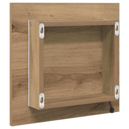 Walplus Led Bathroom Mirror Wall-Mounted Artisan Oak 40 X 8.5 X 37 Cm - thumbnail 7