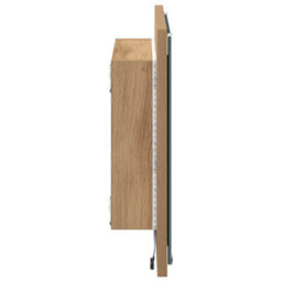 Walplus Led Bathroom Mirror Wall-Mounted Artisan Oak 40 X 8.5 X 37 Cm - thumbnail 6