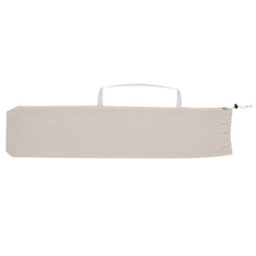 Beliani Hanging Hammock Chair Beige - Cotton-Polyester, Fitted Cushions, Side Pocket - Indoor/outdoor - thumbnail 9